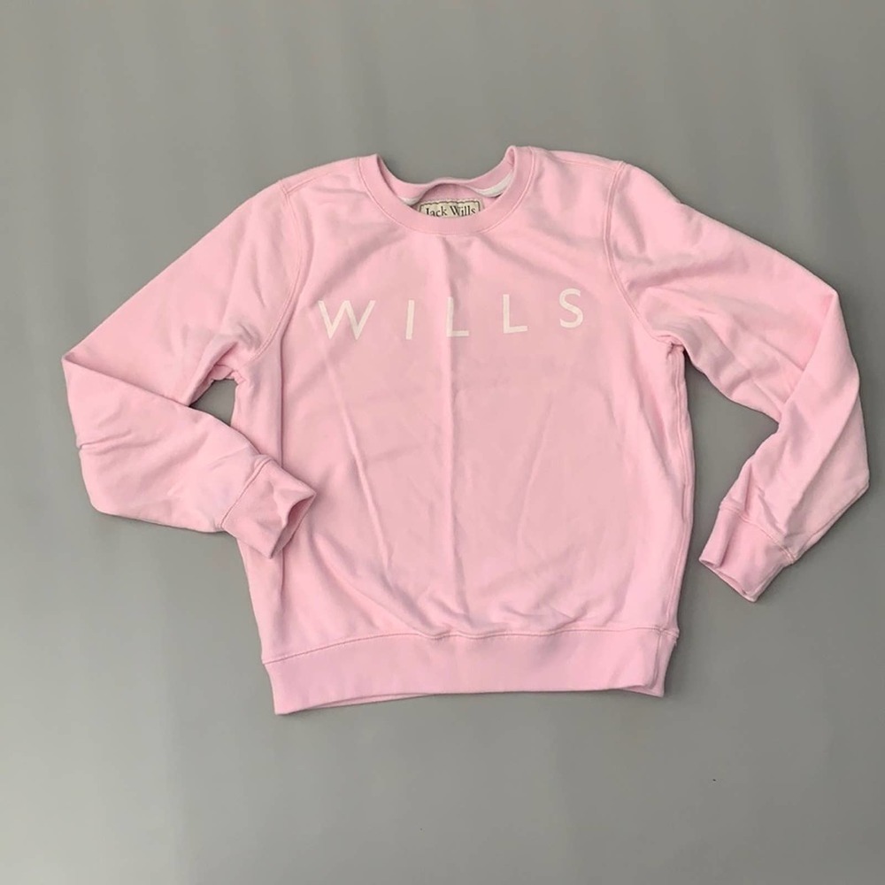 Jack Wills | Women's Pink Sweatshirt Size 4